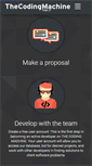 Mobile Screenshot of coders.thecodingmachine.com